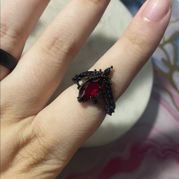 fashion ring 7 , 2pc - Picture 3 of 4